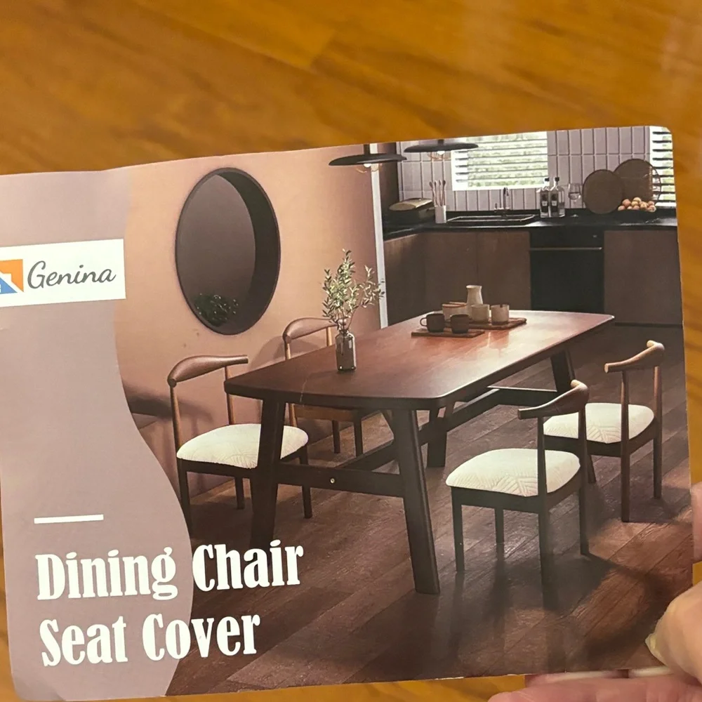Gemini Waterproof Brown Chair Seat Covers/Barstool Covers